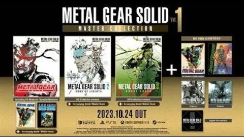 Metal Gear Solid Master Collection Vol. 1 Trailer