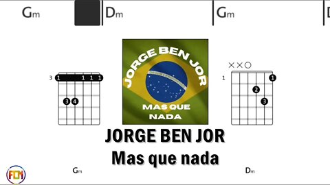 JORGE BEN JOR Mas que nada - Guitar Chords & Lyrics HD