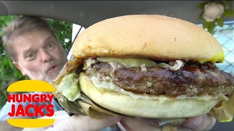 Hungry Jacks Grillmasters Pulled Beef Angus Burger Review