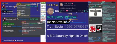 💥💥💥EYES ON💥💥💥 Believe in coincidences? Fresh Donald J. Trump Decodes 09/17/22