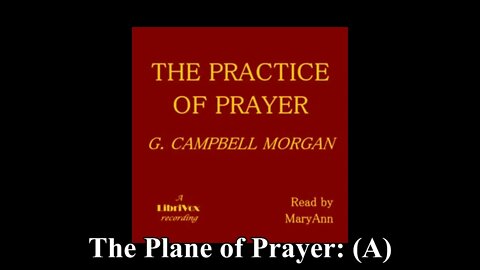 The Plane of Prayer: (A)