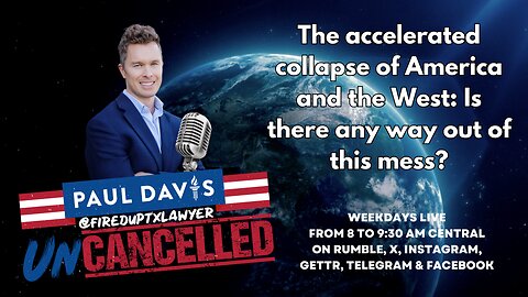 New World Order | The accelerated collapse of America and the West: Is there any way out of this mess?