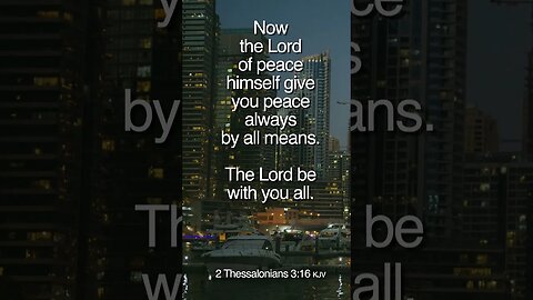 Finding Peace and God's Presence in 2 Thessalonians 3:16