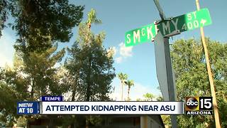 Suspect sought in attempted Tempe kidnapping