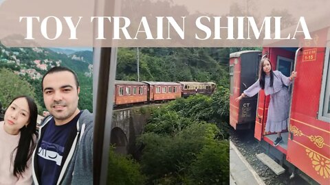 TOY TRAIN RIDE | SHIMLA INDIA 2022 | Cuộc sống tại Ấn Độ