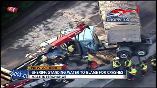 Standing water partially to blame for Hale Interchange accidents