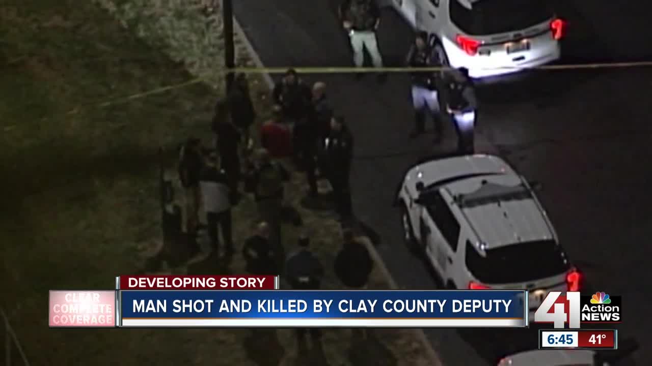 Man shot and killed by Clay County deputy