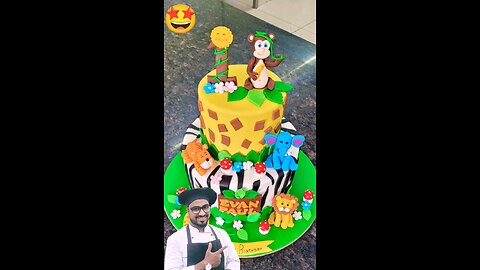 https://youtube.com/@SAMCAKESCRAFT?si=LPhmIGNhM97fVPoS Jungle theme cake 😋🔥 SAMCAKESCRAFT! . . .