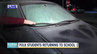 Polk County students returning to school