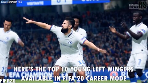 FIFA 20 Career Mode: Top 10 Young Left Wingers (LW & LM)