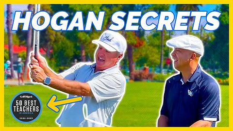 Ben Hogan's Secrets With Brian Manzella TOP 25 COACH!