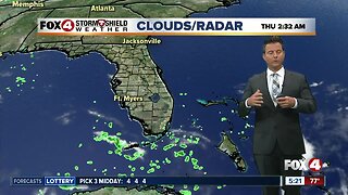 Scattered Storms On Thursday