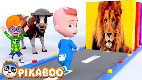 Learn Wild Animals and Fruits with Funny Baby Style PC Games And enjoy the fan video