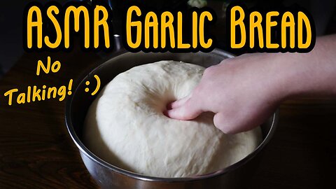 ASMR Baking: Garlic Bread (NO TALKING ) My Ugly Kitchen