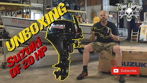 UNBOXING: 2019 SUZUKI DF 20 Outboard