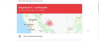 OVERNIGHT: 5.1 magnitude earthquake