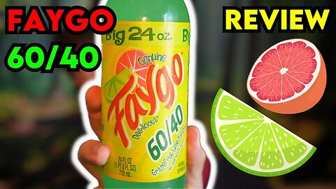 FAYGO 60/40 Grapefruit Lime Soda Review