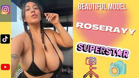 Plus Size Model Roserayy * roserayy model plus size fashion * roserayy bio curvy model