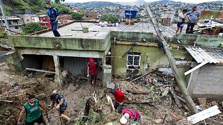 More Than 50 Dead In Brazilian Flooding And Landslides
