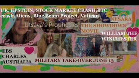 June/2021: UTSAVA’S NEW PROPHECIES:EBS/NESARA UPDATE,ALIEN MESSAGE,MILITARY TAKE-OVER