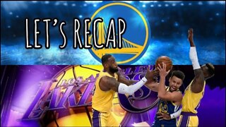 My Los Angeles Lakers @ Golden State Warriors game 1 recap