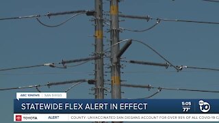 Cal ISO asks for energy conservation during state-wide Flex Alert