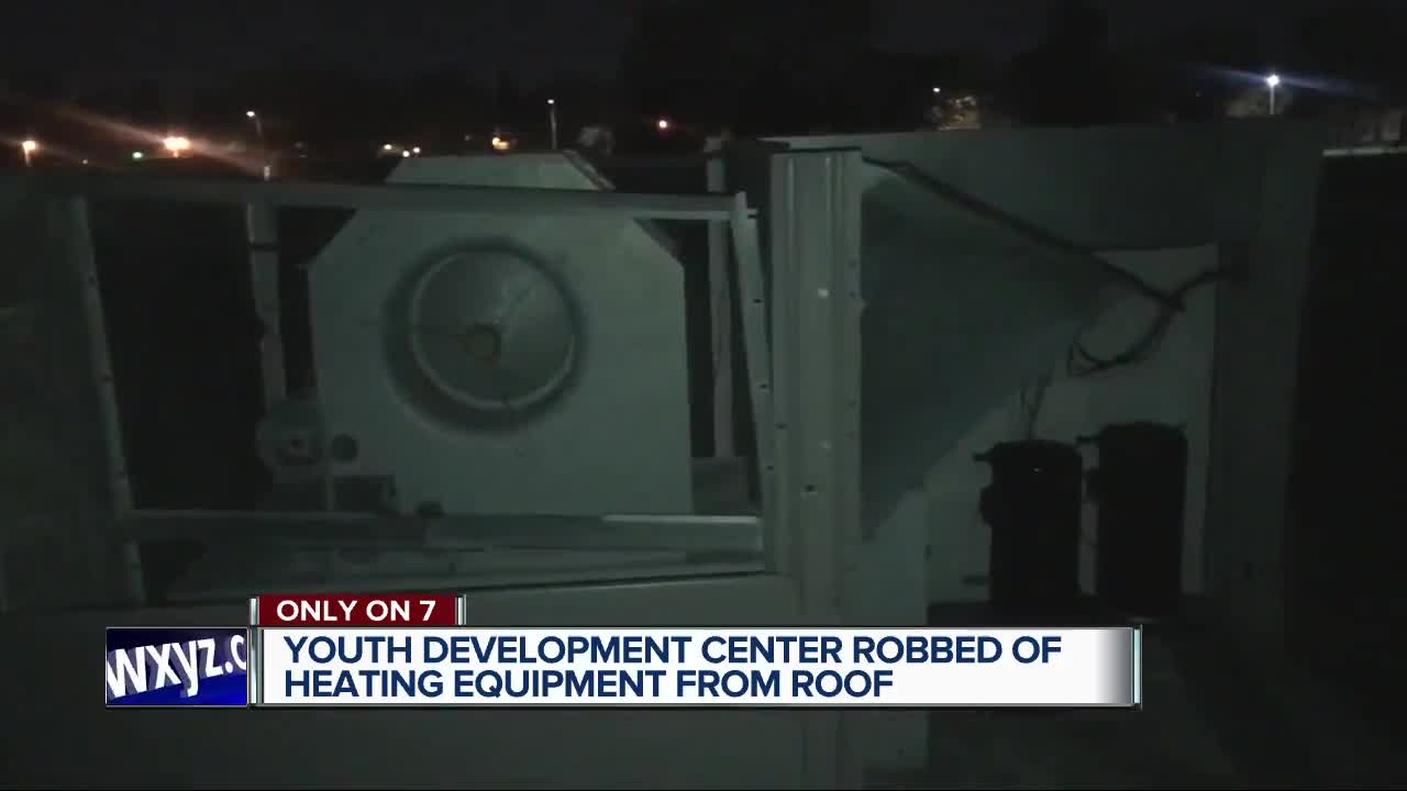 Thieves steal heating equipment from Say Detroit Play Center