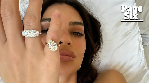 Emily Ratajkowski repurposes engagement ring into 'divorce rings' nearly 2 years after Sebastian Bear-McClard split