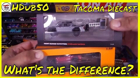 The Diecast Talk Tacoma Vs. The Gcd Tacoma: What's The Difference?
