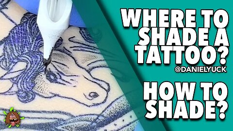 Where To Put Shading?? How To Shade A Tattoo?-Tattooing 101