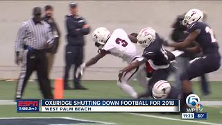 Oxbridge Academy shutting down football for 2018