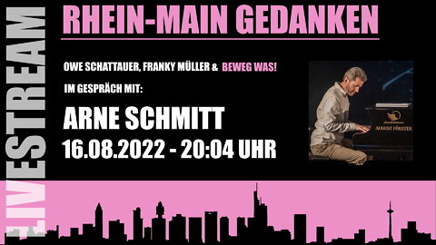 Rhein Main Gedanken 087-Beweg Was! Im Gespräch mit Arne Schmitt (piano across the world)