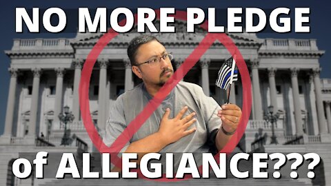 Why are they REJECTING the PLEDGE of ALLEGIANCE???