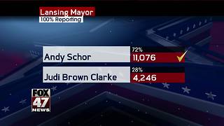 Andy Schor wins Lansing Mayoral race