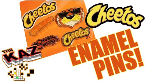 Cheetos Enamel Pins Unboxing