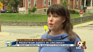 70 pedestrian safety improvements coming to Cincinnati
