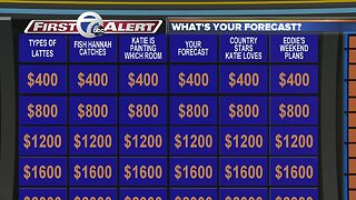 Aaron's Friday Jeopardy Categories