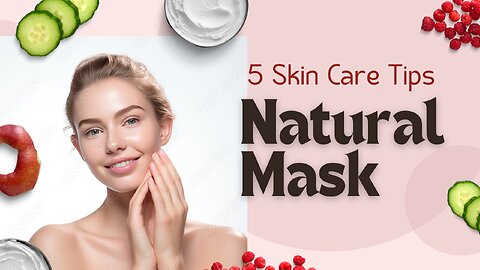 Face Mask:"Unlock Radiant Skin: 5 Natural Face Masks for a Healthier Glow!"