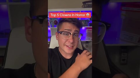 Top 5 Clowns In Horror Movies..🤡 #shortsfeed #shorts