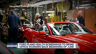 Ford’s plans to open all US assembly plants when Michigan allows it