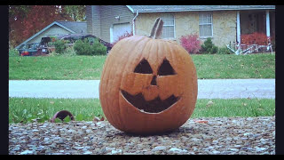 Pumpkin Smash Slow Motion Halloween