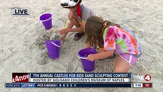 Golisano Children's Museum of Naples holds annual kids sand sculpting competition