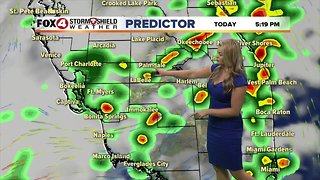 FORECAST: Showers & storms expected Tuesday