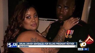 Drunk driver sentenced for killing pregnant woman