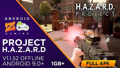 Project H.A.Z.A.R.D Zombie FPS - Android Gameplay (OFFLINE) 1GB+