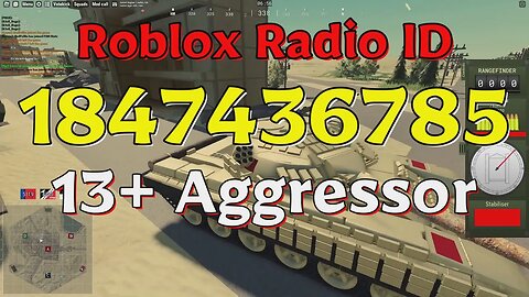 Aggressor Roblox Radio Codes/IDs