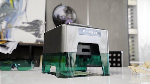 Runmecy The Most Compact Laser Engraver & Cutter