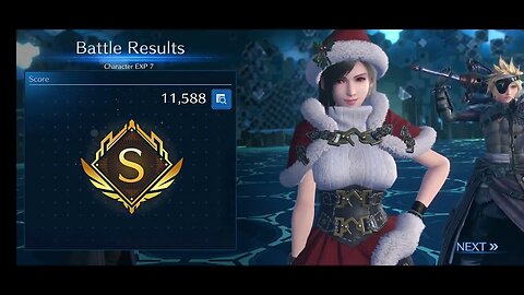 Final Fantasy VII Ever Crisis Sexy Tifa Christmas Outfit Gameplay 😍😍☃️☃️🎄🎄