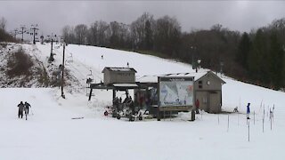 It's opening weekend at Boston Mills Ski Resort