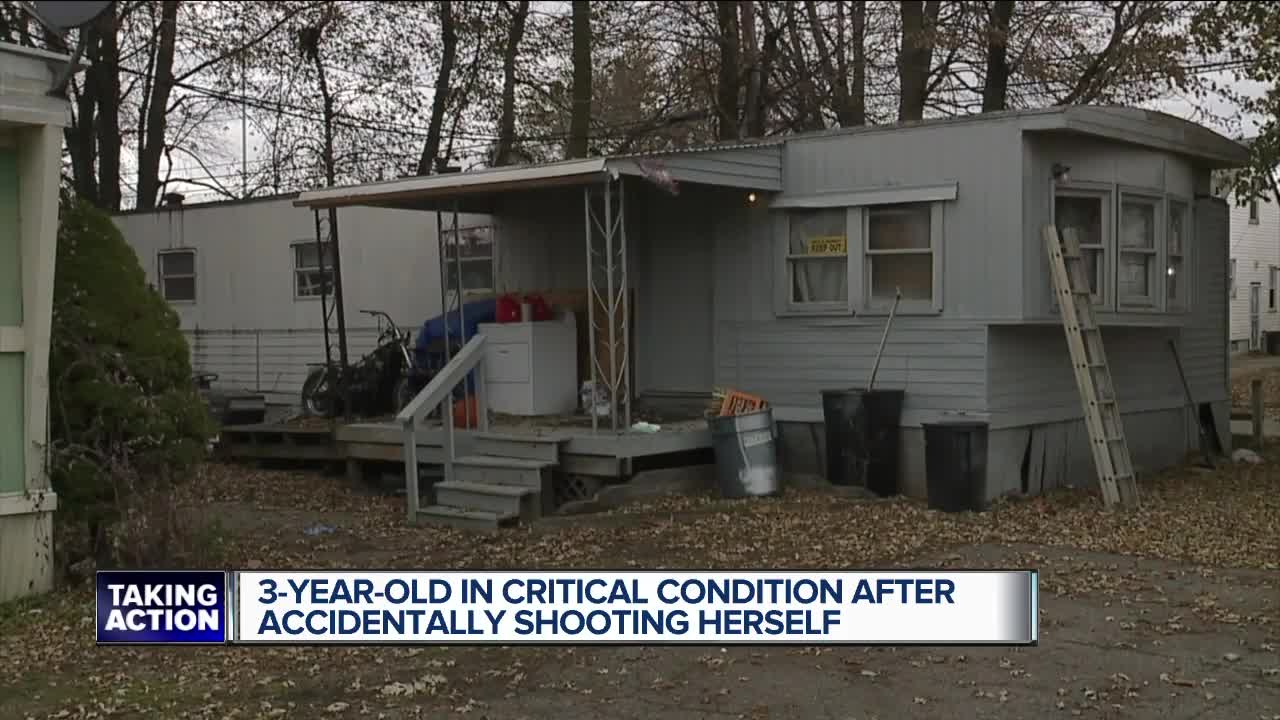 3-year-old girl shoots herself with gun found in parents’ home, remains in critical condition